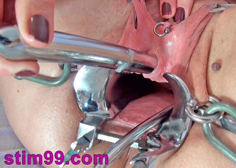 Cervix Spielen und Harnrhren ficken gleichzeitig