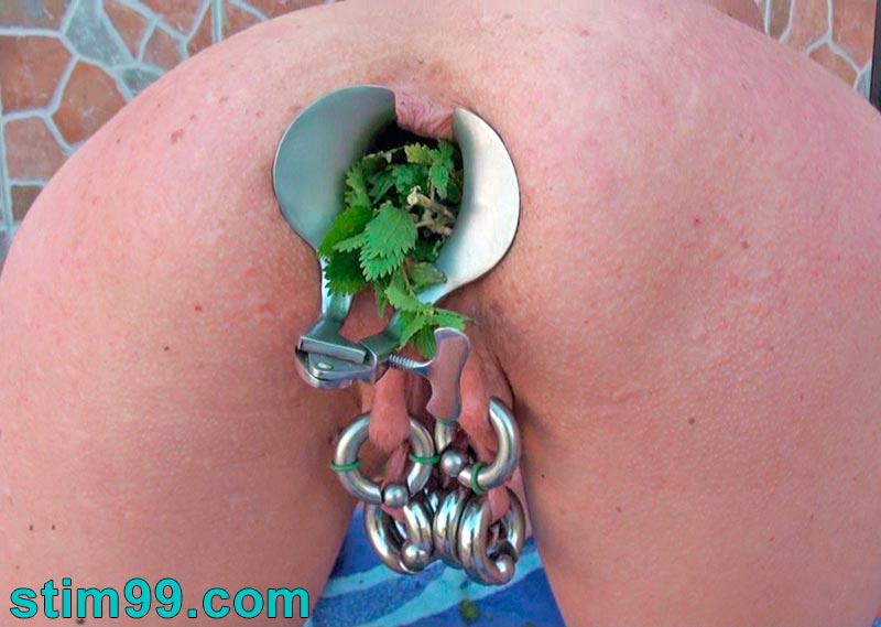 Extreme Anal with stinging nettles